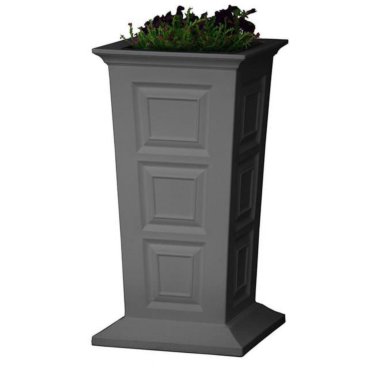 Good Ideas Savannah Tall Square Resin Planter