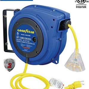 GOODYEAR 63313132G 12 Gauge 40ft Black 3 Outlets Heavy Duty Extension Cord