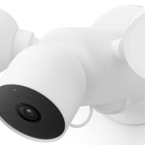 Google Nest Cam with Floodlight (Snow) Surveillance Camera