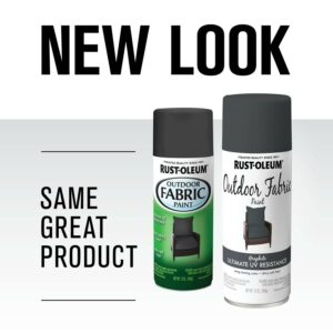 6 Pack, Graphite, Rust-Oleum Specialty Matte Outdoor Fabric Spray Paint- 12 oz
