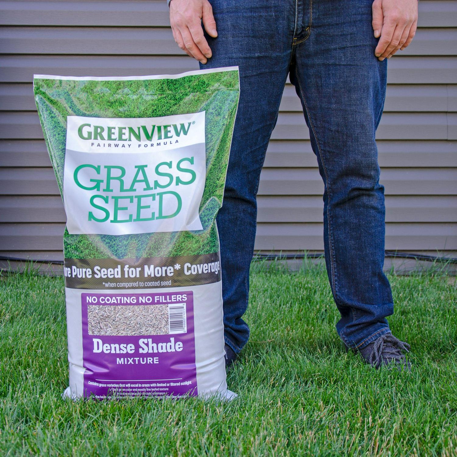GreenView Pure Grass Seed Dense Shade Mixture, 20 lb. Bag – Covers up to 10,000 sq. ft. - Image 9