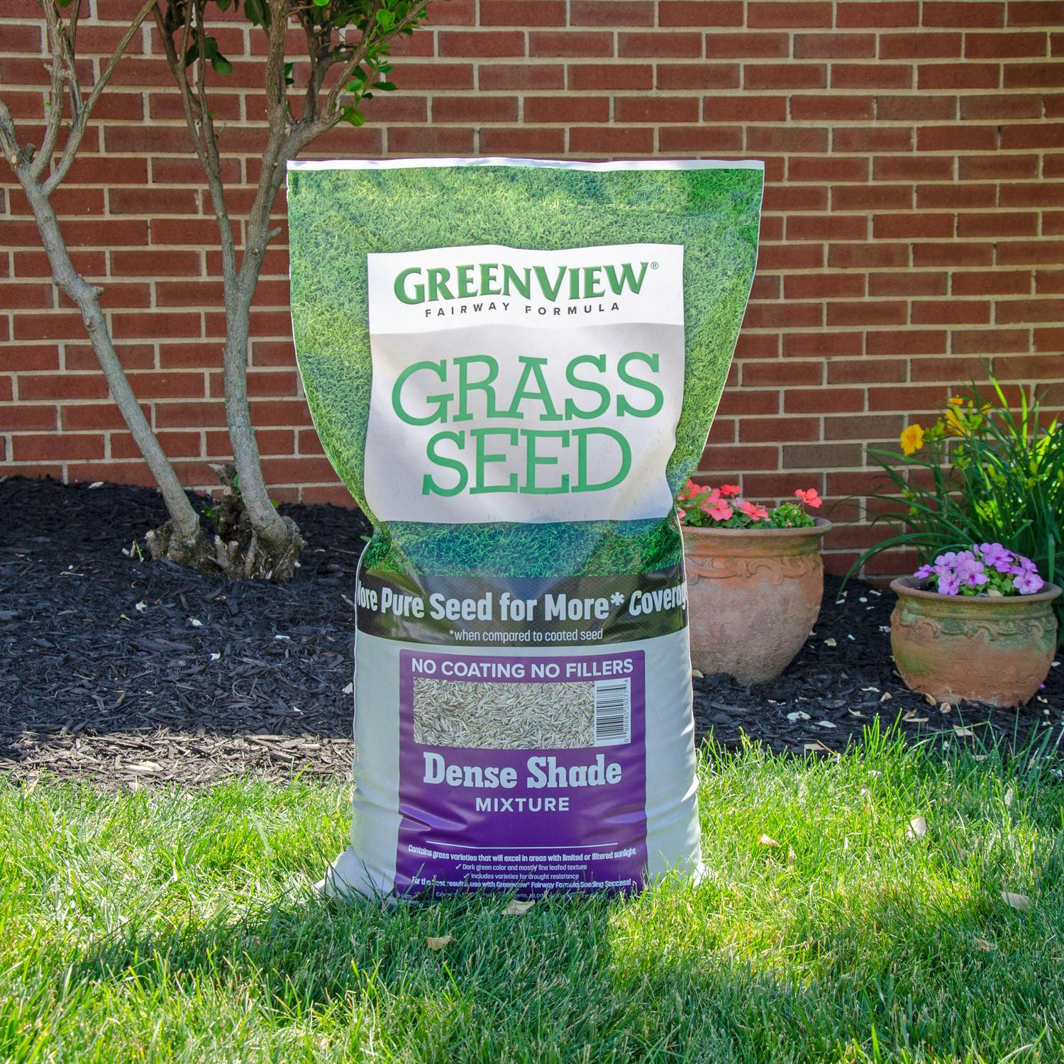 GreenView Pure Grass Seed Dense Shade Mixture, 20 lb. Bag – Covers up to 10,000 sq. ft. - Image 8