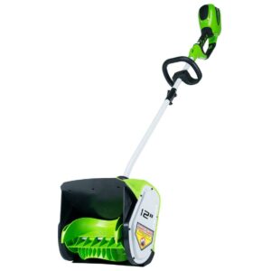 Greenworks GMAX 12-Inch 40V Cordless Lithium-Ion Snow Shovel, Battery Not Included 2601402