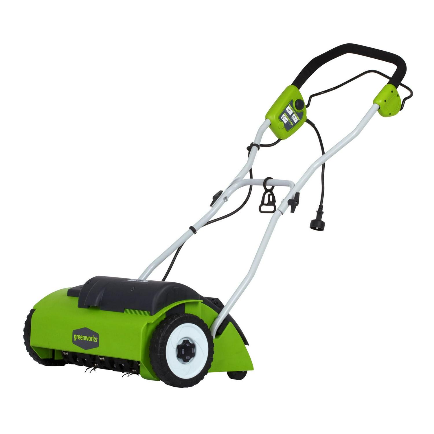 Greenworks 10 Amp 14" Corded Electric Dethatcher 27022