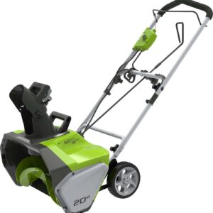 Greenworks 20" 13 Amp Corded Electric Snow Thrower 2600502