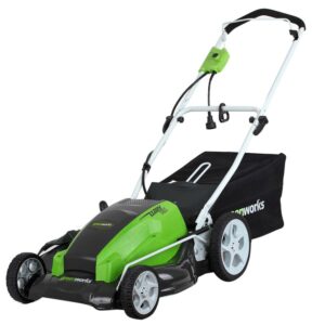 Greenworks 13 Amp 21" Corded Electric Walk-Behind Push Lawn Mower 25112