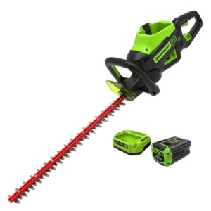 Greenworks 60V 26" Cordless Battery Hedge Trimmer with 2.0Ah Battery & Charger 2212002