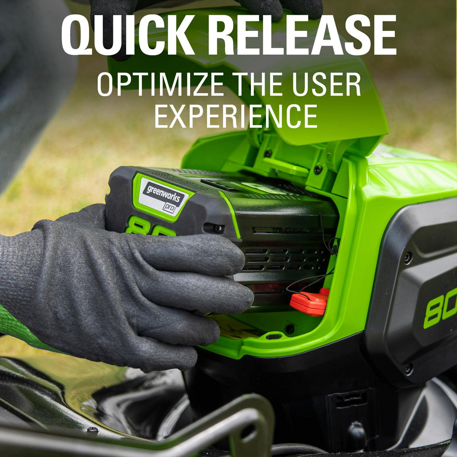 Greenworks 80V 2.5Ah Lithium-Ion Battery 2901702 - Image 7