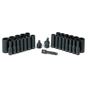 Grey Pneumatic 1229DM 3/8" Drive 29-Piece Deep SAE/Metric Set