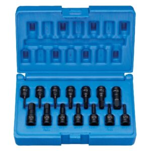 Grey Pneumatic 9298HC 1/4" Drive 14 Pc. Impact Hex Driver Set