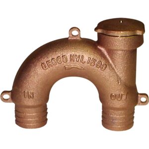 Groco HVL Bronze Vented Loop for Hose