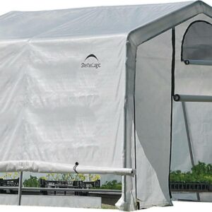 GrowIT Greenhouse-in-a-Box 10 x 10 ft. Peak Greenhouse