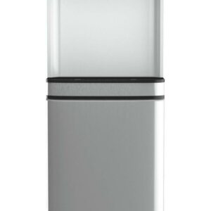 H2O-96T Bottom Load Water Dispenser in Silver, Providing 40-48° F Cold Water, h2o, 42.7 inch Height