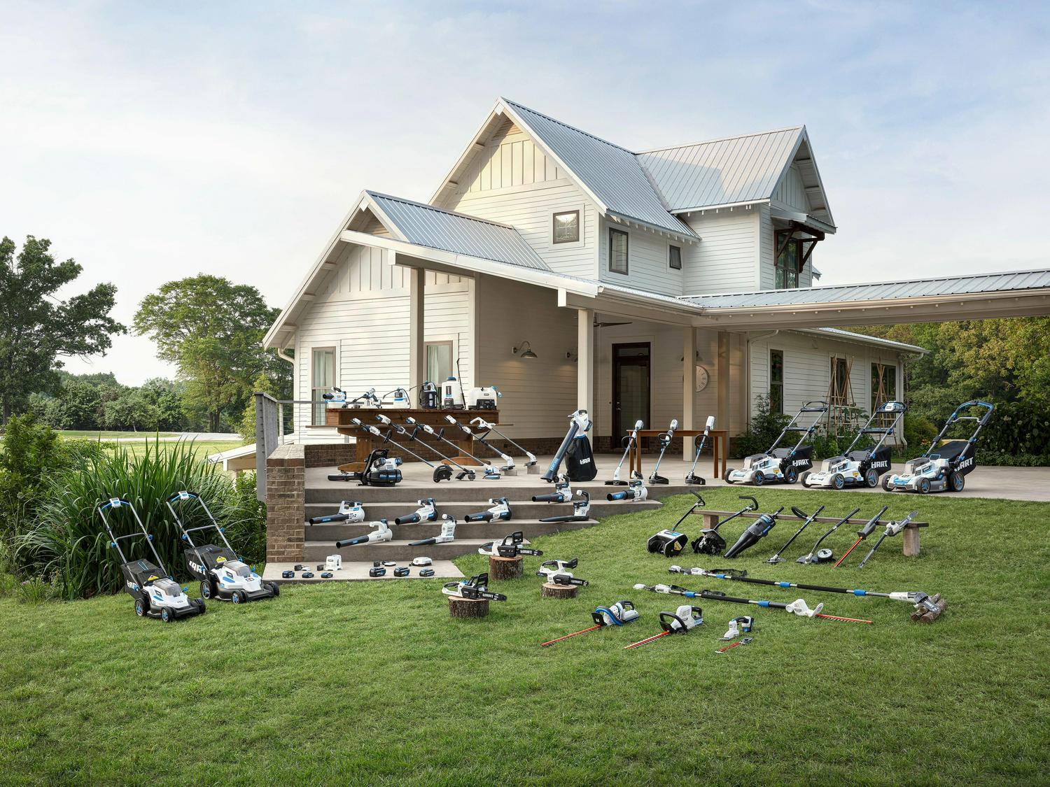 HART 20-Volt 13-inch Brushless Combo Kit, (1) 4.0Ah Lithium-Ion Battery - Image 11