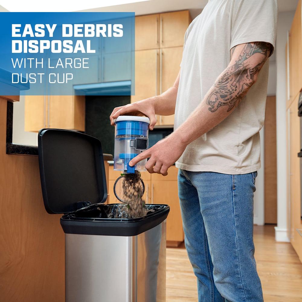 HART 20-Volt Dual Brushroll Stick Vacuum Kit, (1) 4.0 Ah Lithium-Ion Battery - Image 3