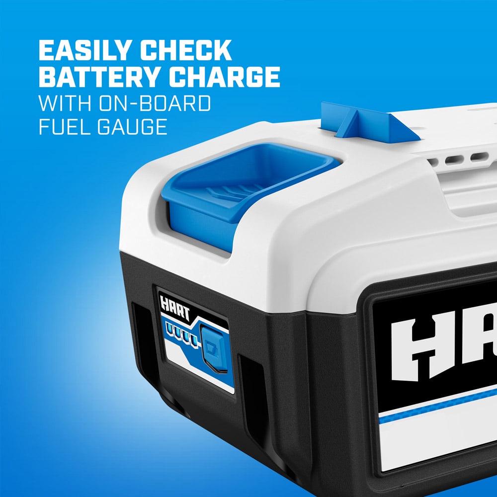 HART 20-Volt Dual Brushroll Stick Vacuum Kit, (1) 4.0 Ah Lithium-Ion Battery - Image 10