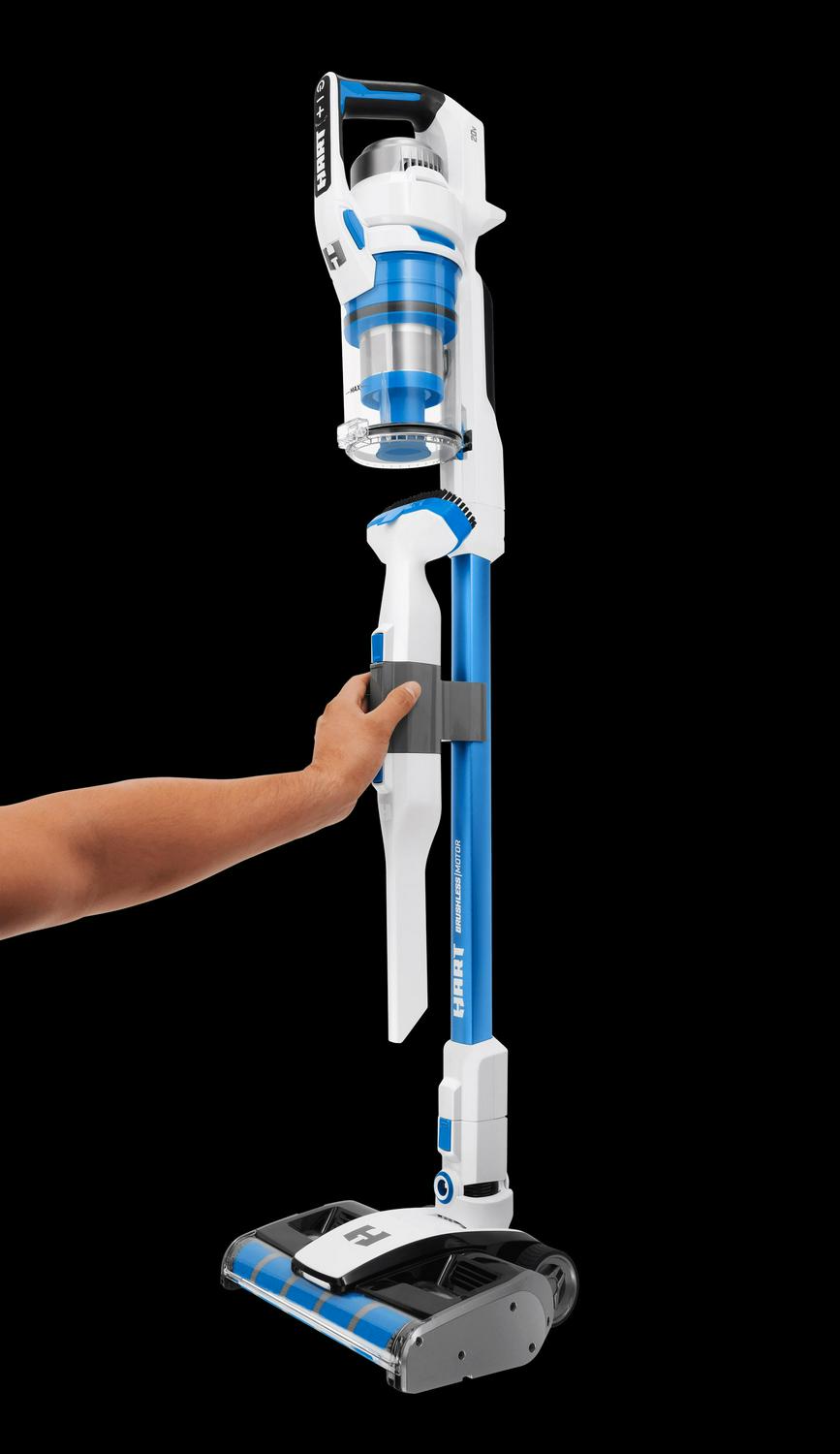 HART 20-Volt Dual Brushroll Stick Vacuum Kit, (1) 4.0 Ah Lithium-Ion Battery - Image 13