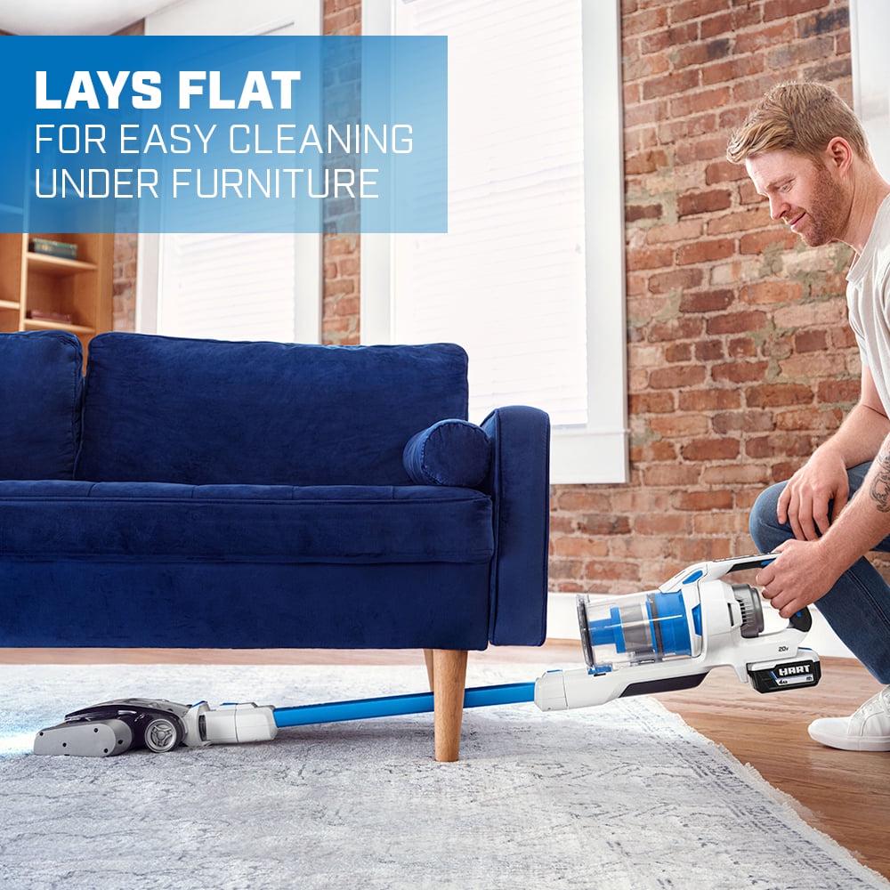 HART 20-Volt Dual Brushroll Stick Vacuum Kit, (1) 4.0 Ah Lithium-Ion Battery - Image 4