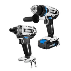 HART 20-Volt Impact Driver & Hammer Drill