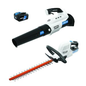 HART 20V Turbo Fan Blower 100 MPH at 315 CFM Battery Powered Leaf Blower & Vacuum Hybrid Technology