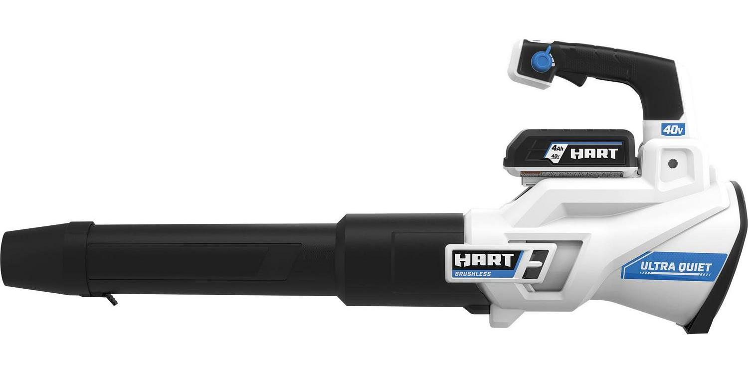 HART 40V 155 MPH at 600 CFM Cordless Brushless Axial Leaf Blower Kit, (1) 4.0Ah Lithium-Ion Battery - Image 7