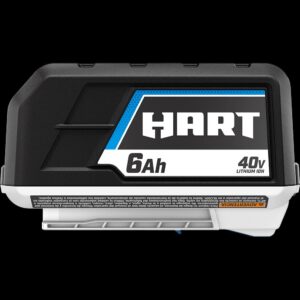 HART 40-Volt 6.0Ah Lithium-Ion Battery (Charger Not Included)