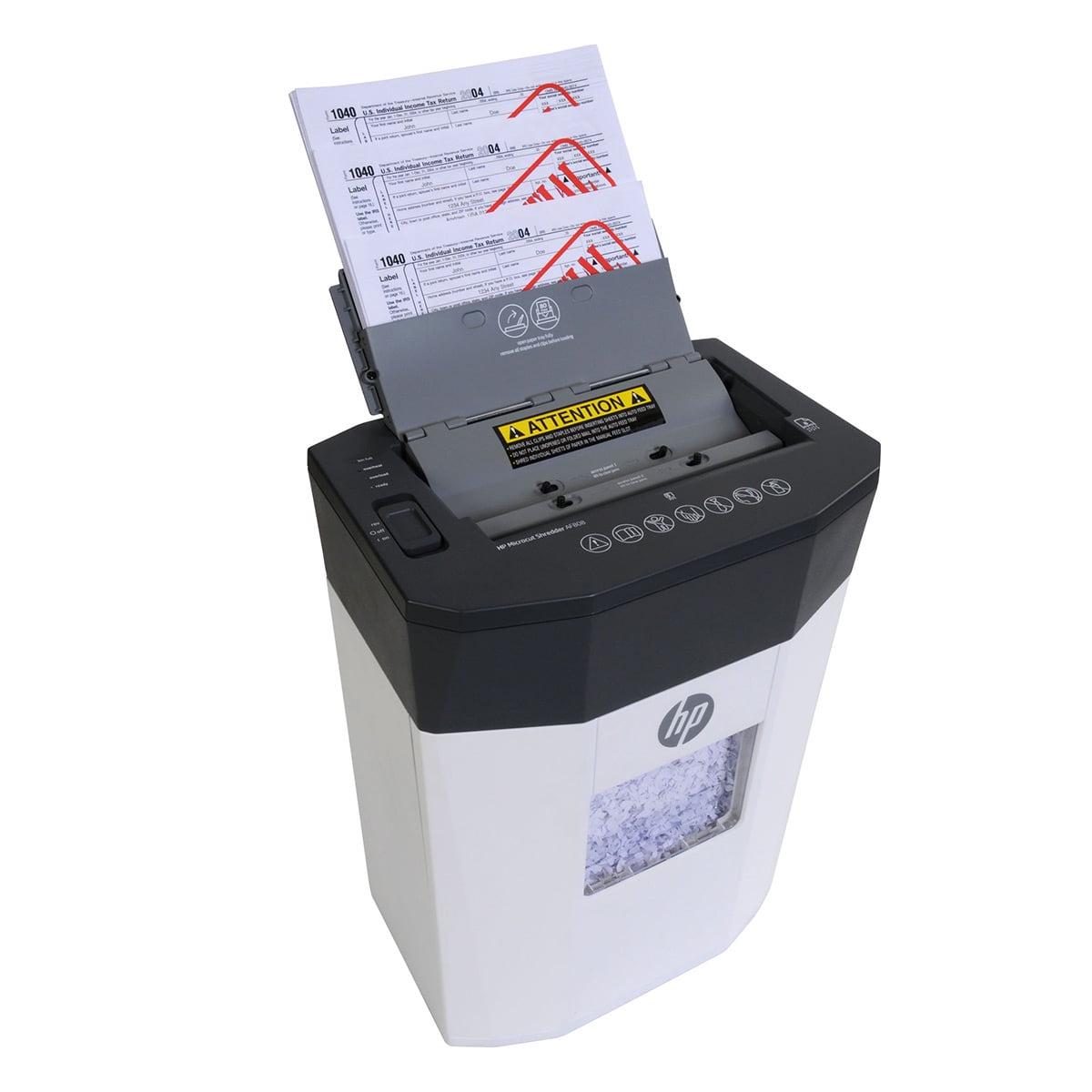 HP AF808 Microcut Shredder - Auto Feed 80 Sheets & 8 Sheets Manual - Image 4