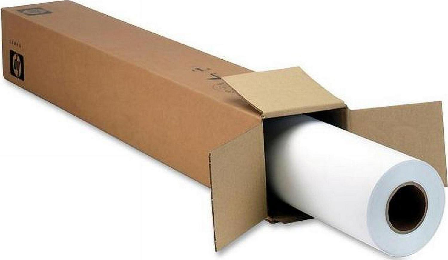 HP Q1421B DesignJet 36 in. x 100 ft. Format Paper for InkJet Printers - Large, Satin White (1 Roll) - Image 4