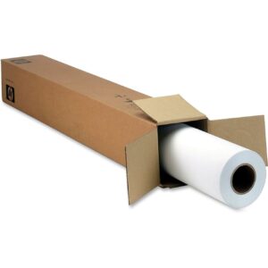 HP Q1421B DesignJet 36 in. x 100 ft. Format Paper for InkJet Printers - Large, Satin White (1 Roll)