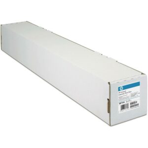 DesignJet Large Format Paper for Inkjet Prints, 7 mil, 42" x 100 ft, Gloss White