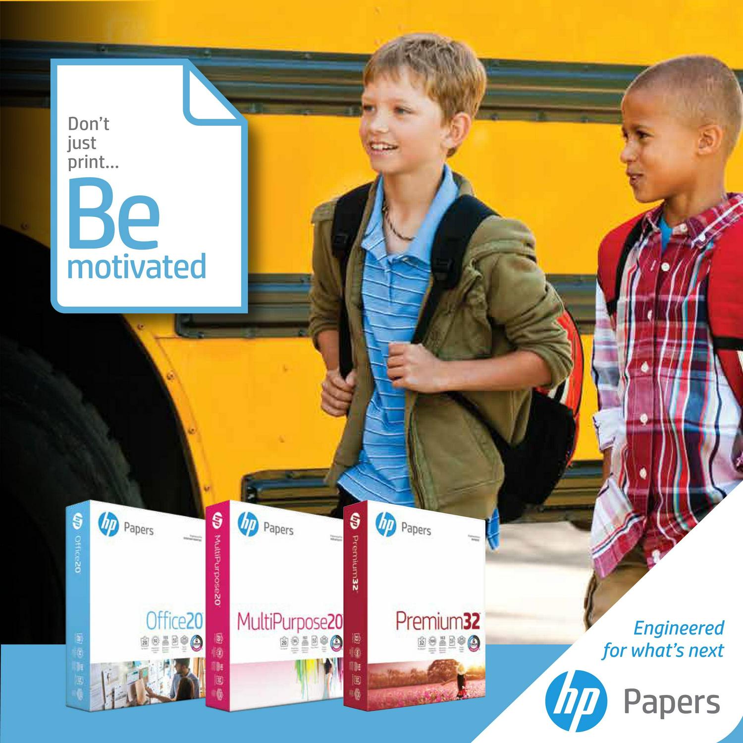HP Printer Paper, Multipurpose, 8.5" x 11", 20 lb., 96 Bright, White,10 Ream Case - 5000 Sheets - Image 8