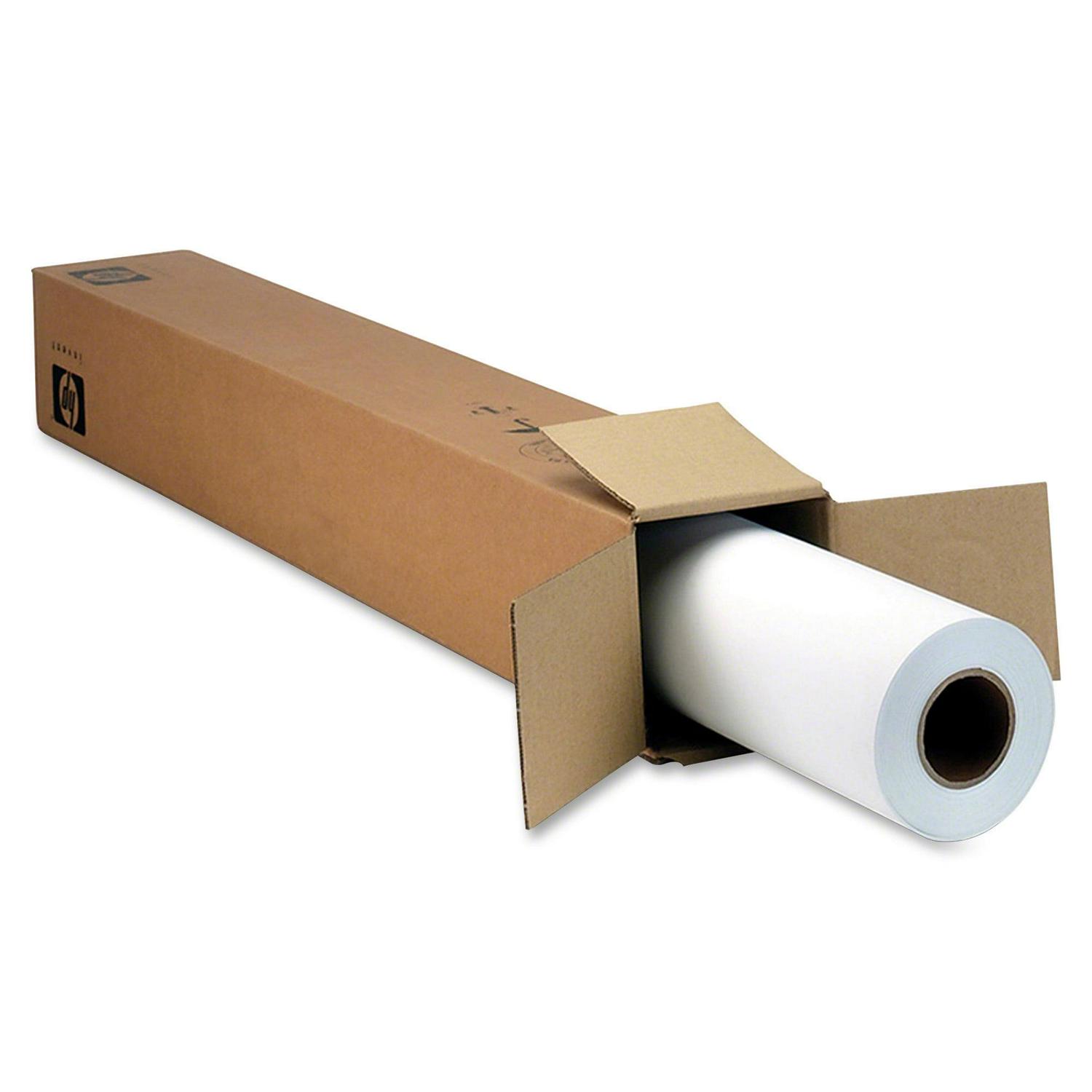 HP Q8755A 42 in. x 200 ft. 7.4 mil Universal Instant-Dry Photo Paper - Semi-Gloss, White (1 Roll) - Image 2