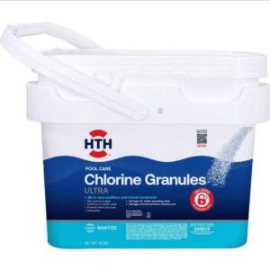 HTH Ultimate Mineral Brilliance Granules for Swimming Pools, 18 lb