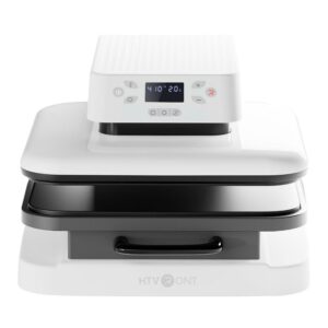 HTVRONT 1500W 15"x15" White Automatic Heat Press Machine for Transfer Vinyl & Sublimation Project