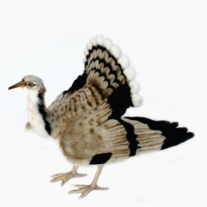 Hansa - Plush Black Crow, 12 Inches