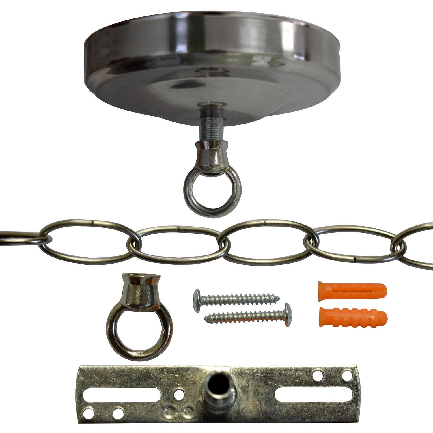 Bluewave Soft Brushed Stainless Steel 3-Shade Billiard Light - Image 4