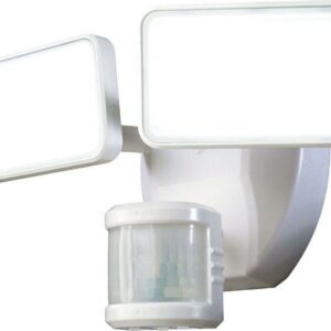 Heath Zenith HZ-5868 2 Light 10-25/32" Wide Integrated Led Outdoor Dual Head Flood Light