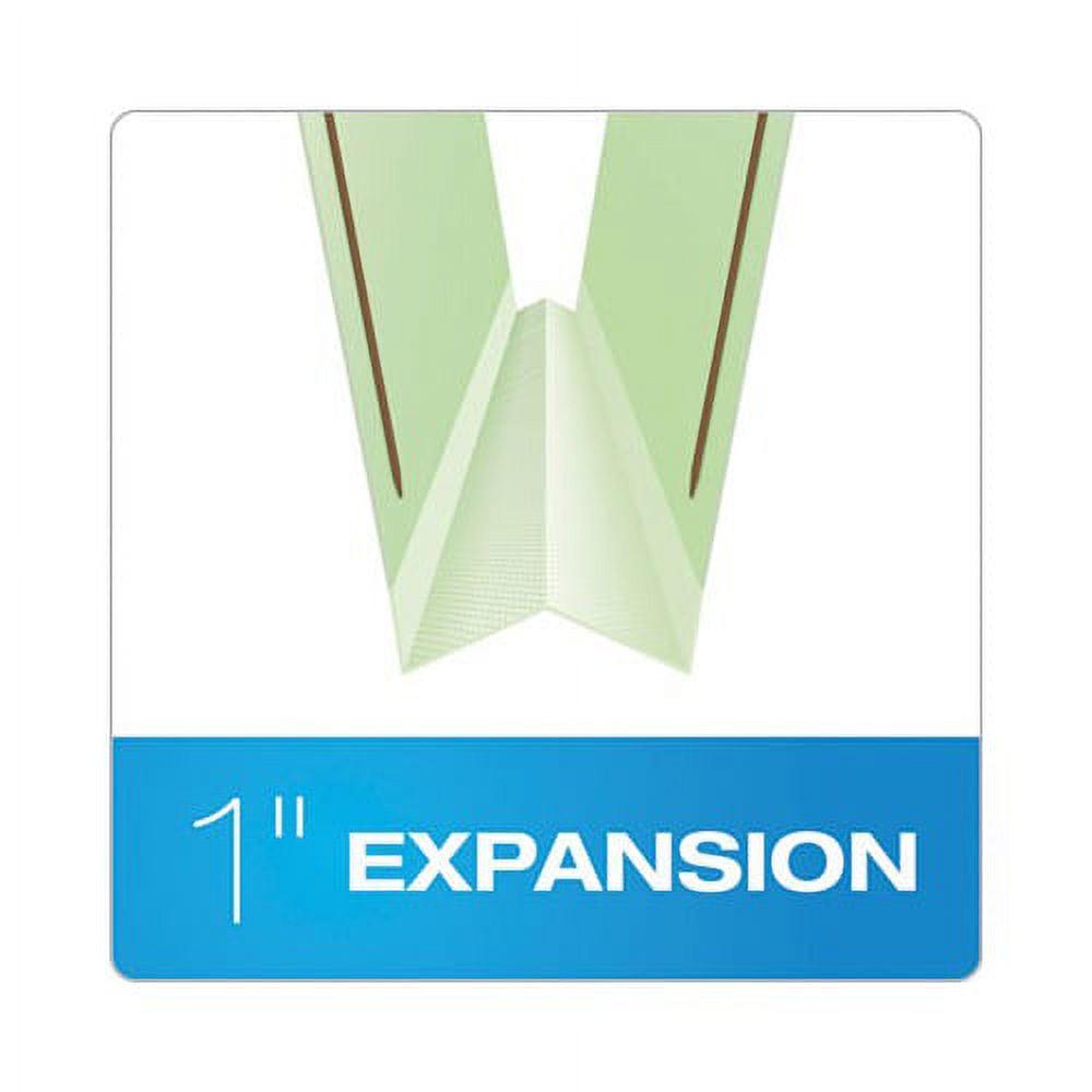 Heavy-Duty Pressboard Folders w/ Embossed Fasteners Letter Size, Green, 25/Box - Image 4