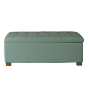 HomePop Large Tufted Storage Bench, Multiple Colors