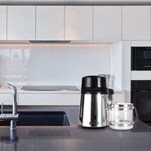 Home Countertop Stainless Steel Water Distiller Purifier Machine 4L