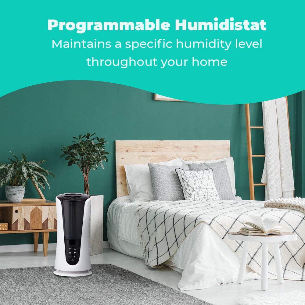 HoMedics Total Comfort Deluxe Ultrasonic Humidifier, 1.38 gallon - Image 2