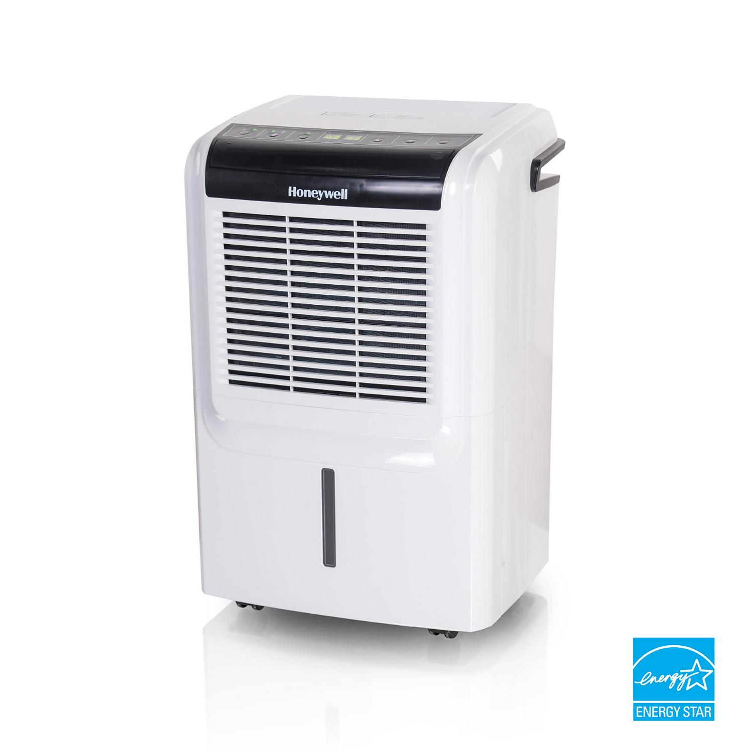 Honeywell 35 Pint Energy Star Dehumidifier with Built-in Drain Pump & 5 Year Warranty