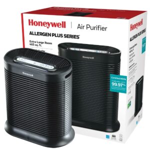 Honeywell Air Purifier, HPA300, 155 sq ft, HEPA Filter, Allergen, Smoke, Pollen, Dust Reducer