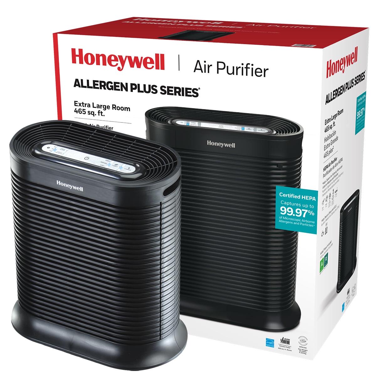 Honeywell Air Purifier, HPA300, 155 sq ft, HEPA Filter, Allergen, Smoke, Pollen, Dust Reducer