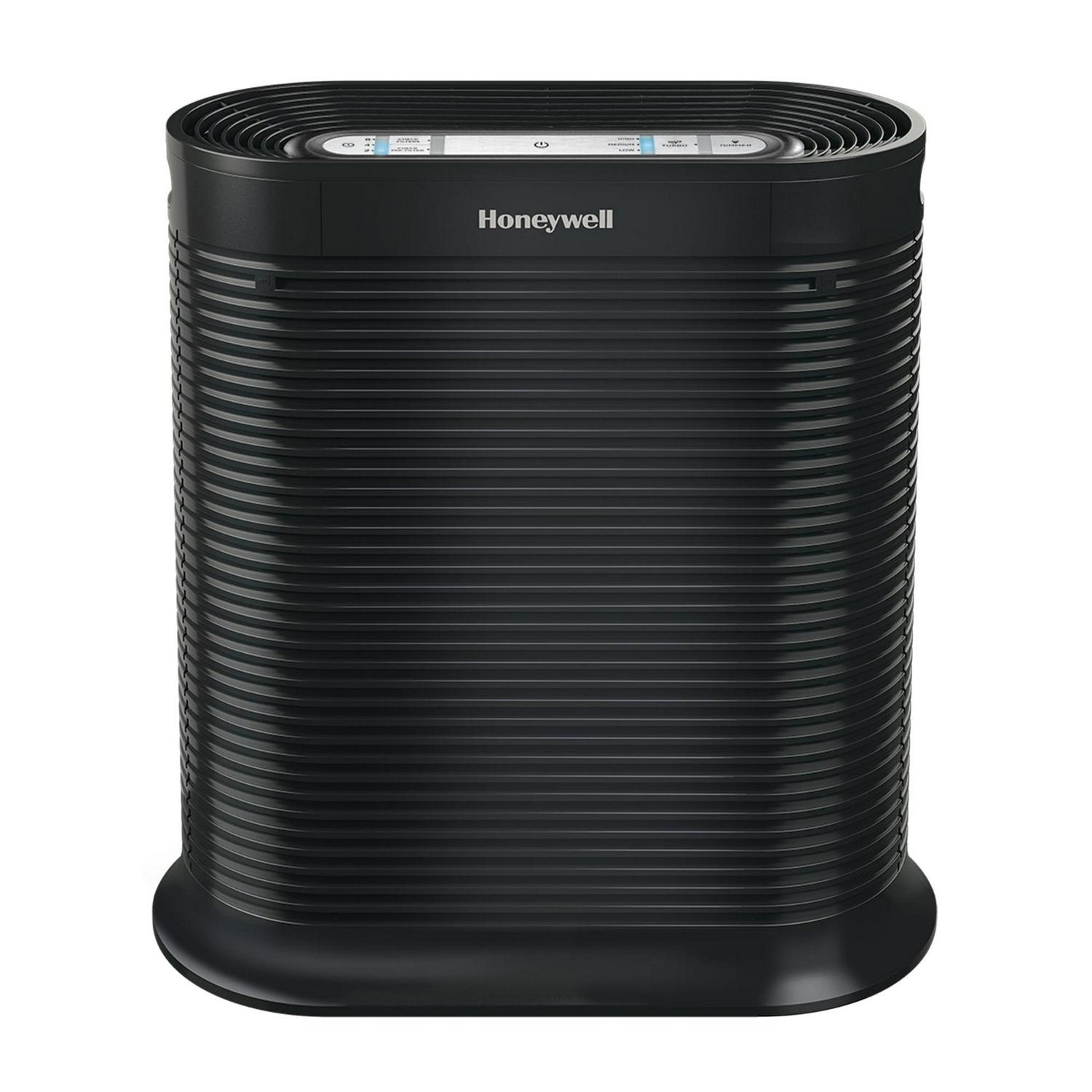 Honeywell Allergen Plus HEPA Air Purifier Allergen Reducer,155 sq ft, Wildfire/Smoke, Pollen, Pet Dander, Dust, HPA100