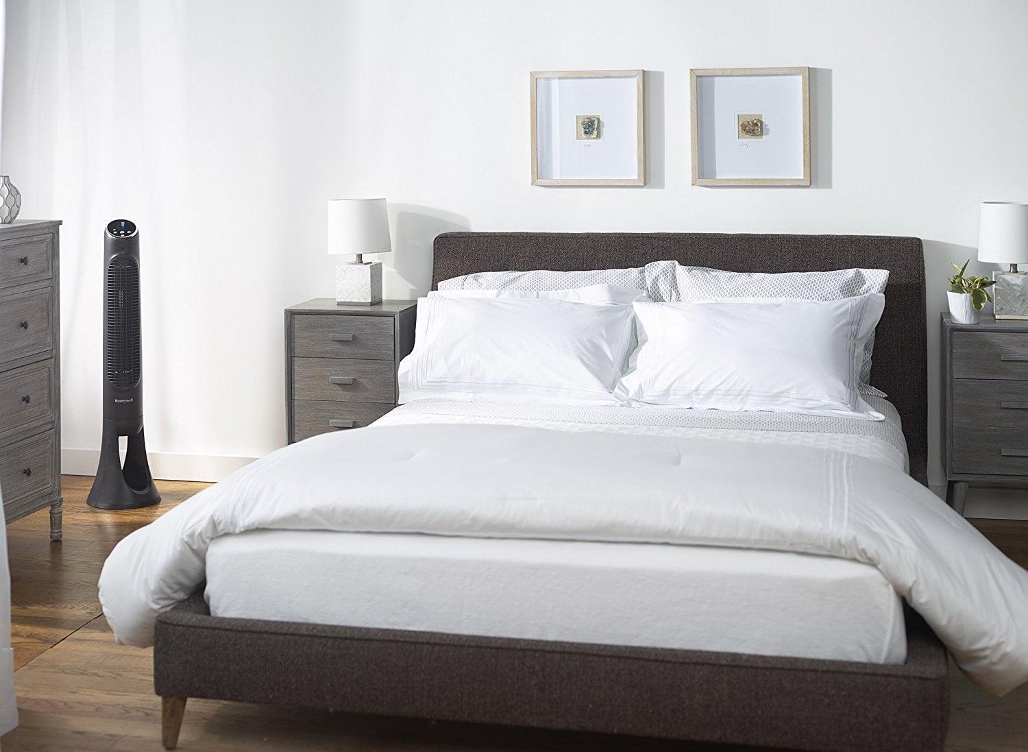 Honeywell 40" Black Quiet Set Oscillating Tower Fan, 30ft Air Circulation Power, 5 Speed, Auto Off Timer, HYF260B - Image 6