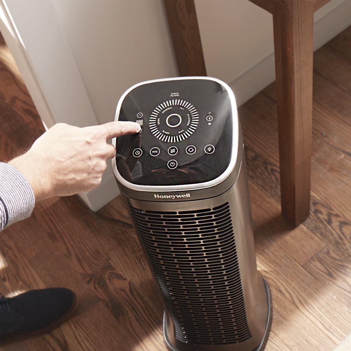 Honeywell Air Purifier, HFD360, 260 sq ft, ifD Particle Washable Filter, Bluetooth, Allergen, Smoke, Pollen, Dust Reducer - Image 3
