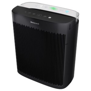 Honeywell Air Purifier, HPA5200B, 1700 sq ft, HEPA Filter, Allergen+ Plus, Smoke, Pollen, Dust Reducer