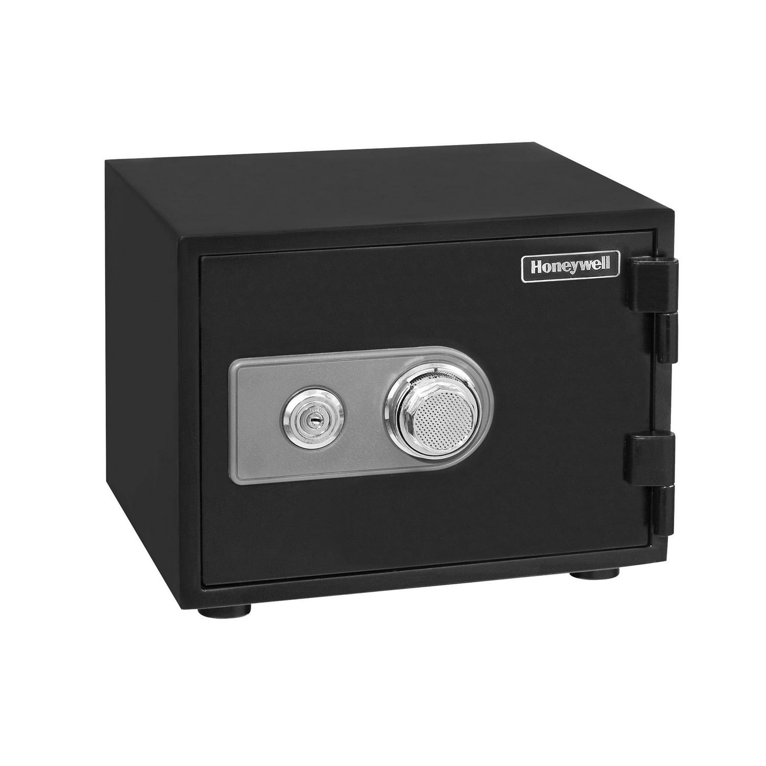 Honeywell Safes, 0.5 Cu ft, Steel Water-Resistant and 1 Hour Fire Rated Safe with Dual Dial Key Lock, 2101 - Image 4