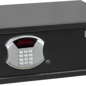 Honeywell Safes, 1.1 Cu ft, Low Profile Steel Security Safe with Hotel-Style Digital Lock, 5105DS
